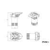 Προστατευτικά μανιτάρια μηχανής PUIG R19 HONDA CB1000R NEO SPORTS CAFE 18-23 thumb