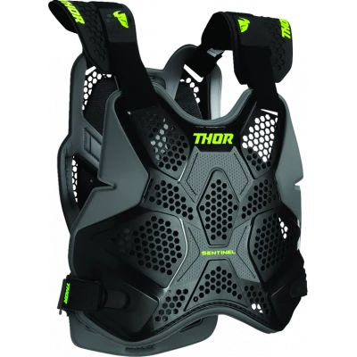 Προστατευτικό θώρακα THOR SENTINEL PRO BLACK/NEON GREEN