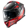 Κράνος μηχανής PREMIER TYPHOON RS 92 BLACK RED MAT FULL FACE