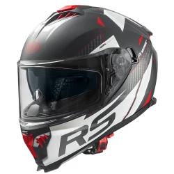Κράνος μηχανής PREMIER TYPHOON RS 2 BLACK WHITE RED MAT FULL FACE Κράνος μηχανής PREMIER TYPHOON RS 2 BLACK WHITE RED MAT FULL FACE