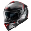 Κράνος μηχανής PREMIER TYPHOON BA 17 BLACK RED FULL FACE