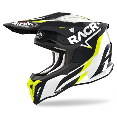 Κράνος μηχανής AIROH STRYCKER RACR GLOSS Κράνος μηχανής AIROH STRYCKER RACR GLOSS