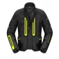 Υφασμάτινο μπουφάν μοτοσυκλέτας SPIDI TRAVELER 3 EVO BLACK/YELLOW FLUO thumb