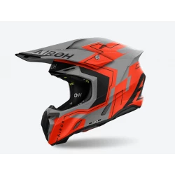 Κράνος μηχανής AIROH TWIST 3 DIZZY ORANGE FLUO MATT