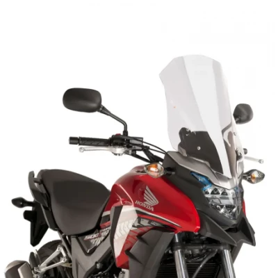 Διάφανη ζελατίνα μοτοσυκλέτας PUIG TOURING για HONDA CB500X 16-23