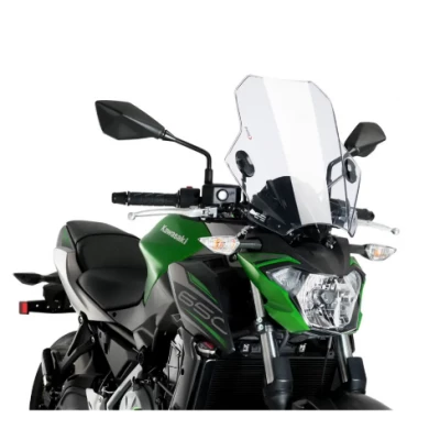 Διάφανη ζελατίνα μοτοσυκλέτας PUIG BAT για KAWASAKI ER6N 12-16, Z1000R 17-20, Z650/Z900 17-23 CLEAR Διάφανη ζελατίνα μοτοσυκλέτας PUIG BAT για KAWASAKI ER6N 12-16, Z1000R 17-20, Z650/Z900 17-23 CLEAR