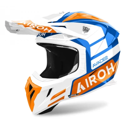 Κράνος μηχανής AIROH AVIATOR ACE 2 SAKE ORANGE GLOSS