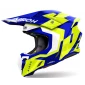 Κράνος μηχανής AIROH TWIST 3 DIZZY BLUE/YELLOW GLOSS thumb