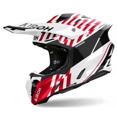 Κράνος μηχανής AIROH TWIST 3 THUNDER RED GLOSS