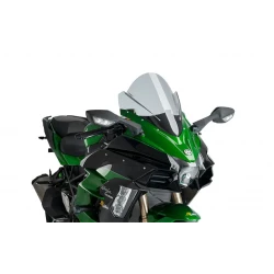 Φιμέ ζελατίνα μοτοσυκλέτας PUIG Z-RACING για KAWASAKI H2 1000 SX 18-21 Φιμέ ζελατίνα μοτοσυκλέτας PUIG Z-RACING για KAWASAKI H2 1000 SX 18-21
