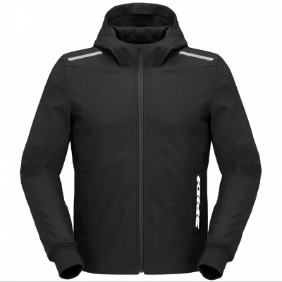 Ζακέτα μοτοσυκλέτας SPIDI HOODIE ARMOR LIGHT BLACK