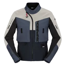 Υφασμάτινο μπουφάν μοτοσυκλέτας SPIDI FRONTIER ICE/BLUE