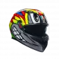Κράνος μηχανής AGV K3 -BIRDY 2.0 ΓΚΡΙ/ΚΙΤΡΙΝΟ/ΚΟΚΚΙΝΟ thumb