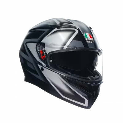 Κράνος μηχανής AGV K3 COMPOUND MATT ΜΑΥΡΟ/ΓΚΡΙ Κράνος μηχανής AGV K3 COMPOUND MATT ΜΑΥΡΟ/ΓΚΡΙ