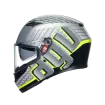 Κράνος μηχανής AGV K3 - FORTIFY GREY/BLACK/YELLOW FLUO thumb