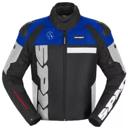 Υφασμάτινο μπουφάν μοτοσυκλέτας SPIDI PROGRESSIVE NET H2OUT White/Light blue Υφασμάτινο μπουφάν μοτοσυκλέτας SPIDI PROGRESSIVE NET H2OUT White/Light blue