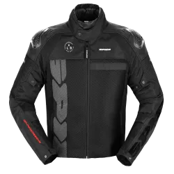 Υφασμάτινο μπουφάν μοτοσυκλέτας SPIDI PROGRESSIVE NET H2OUT Black Υφασμάτινο μπουφάν μοτοσυκλέτας SPIDI PROGRESSIVE NET H2OUT Black