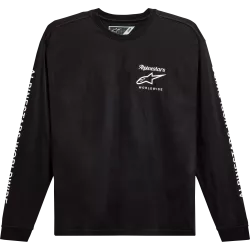 Μπλούζα ALPINESTARS TEE LS AUTHENTIC BLACK