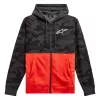Ζακέτα μηχανής ALPINESTARS HOODIE CAMO-BLOCK CHAR