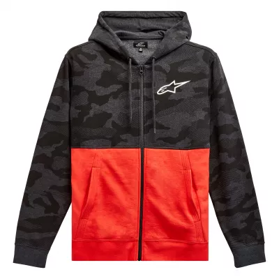 Ζακέτα μηχανής ALPINESTARS HOODIE CAMO-BLOCK CHAR