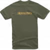 T-shirt μοτοσυκλέτας ALPINESTARS TEE HERITAGE GRN/GLD T-shirt μοτοσυκλέτας ALPINESTARS TEE HERITAGE GRN/GLD