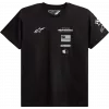 T-shirt μοτοσυκλέτας ALPINESTARS TEE H-BLOCK BLACK