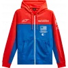 Φούτερ μοτοσυκλέτας ALPINESTARS HOODIE H-BLOCK RED/BLU