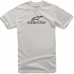 T-shirt μοτοσυκλέτας ALPINESTARS TEE WORDMARK NAT/BK T-shirt μοτοσυκλέτας ALPINESTARS TEE WORDMARK NAT/BK