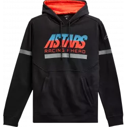 Φούτερ μοτοσυκλέτας ALPINESTARS HOODIE CLUB BLACK Φούτερ μοτοσυκλέτας ALPINESTARS HOODIE CLUB BLACK