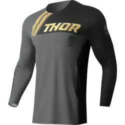Μπλούζα μηχανής motocross THOR PRIME DRIVE BLACK GRAY Μπλούζα μηχανής motocross THOR PRIME DRIVE BLACK GRAY