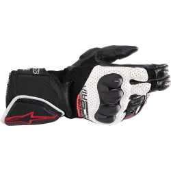 Δερμάτινα γάντια μηχανής Alpinestars SP-8 AIR V3 BWR