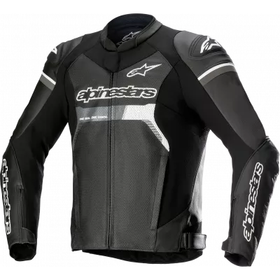 Δερμάτινο μπουφάν μηχανής ALPINESTARS GP Force Airflow BLACK Δερμάτινο μπουφάν μηχανής ALPINESTARS GP Force Airflow BLACK