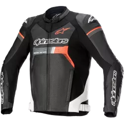 Δερμάτινο μπουφάν μηχανής ALPINESTARS GP Force Airflow BWR Δερμάτινο μπουφάν μηχανής ALPINESTARS GP Force Airflow BWR