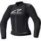 Γυναικείο μπουφάν μηχανής ALPINESTARS Stella 4W SMX AIR ΜΑΥΡΟ thumb