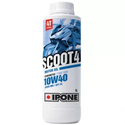 Λάδι μηχανής IPONE SCOOT 4 10W40 - 1L Λάδι μηχανής IPONE SCOOT 4 10W40 - 1L