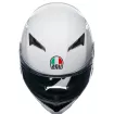Κράνος μηχανής AGV K3 E2206 - MONO SETA ΛΕΥΚΟ thumb