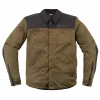 Υφασμάτινο μπουφάν μοτοσυκλέτας ICON UPSTATE MESH CE GREEN