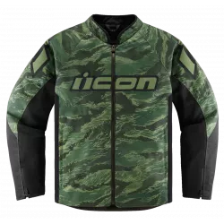 Υφασμάτινο μπουφάν μοτοσυκλέτας ICON HOOLIGAN CE TIGER`S BLOOD GREEN Υφασμάτινο μπουφάν μοτοσυκλέτας ICON HOOLIGAN CE TIGER`S BLOOD GREEN