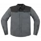 Υφασμάτινο μπουφάν μοτοσυκλέτας ICON UPSTE CANVAS CE GREY thumb