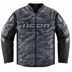 Υφασμάτινο μπουφάν μοτοσυκλέτας ICON HOOLIGAN CE TIGER`S BLOOD GREY Υφασμάτινο μπουφάν μοτοσυκλέτας ICON HOOLIGAN CE TIGER`S BLOOD GREY