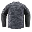 Υφασμάτινο μπουφάν μοτοσυκλέτας ICON HOOLIGAN CE TIGER`S BLOOD GREY thumb