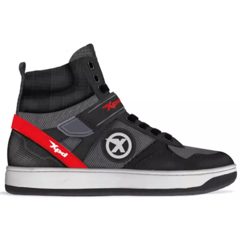 Μποτάκια μηχανής XPD MOTO PRO Anthracite/Red Μποτάκια μηχανής XPD MOTO PRO Anthracite/Red