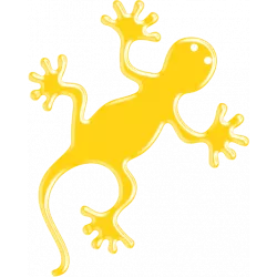 Διακοσμητικό αυτοκόλλητο 3D ONEDESIGN GECO 3DGECOYP ΚΙΤΡΙΝΟ Διακοσμητικό αυτοκόλλητο 3D ONEDESIGN GECO 3DGECOYP ΚΙΤΡΙΝΟ