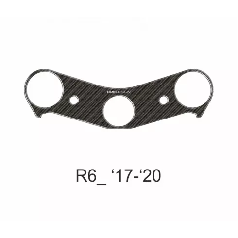 Προστατευτικό τιμονόπλακας για YAMAHA R6 2017-2020 Προστατευτικό τιμονόπλακας για YAMAHA R6 2017-2020