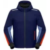Ζακέτα μηχανής SPIDI HOODIE ARMOR LIGHT Navy/Red