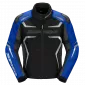 Υφασμάτινο μπουφάν μοτοσυκλέτας SPIDI RACE-EVO H2OUT Black/Blue/Silver thumb