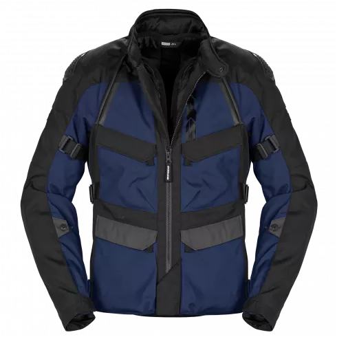Υφασμάτινο μπουφάν μοτοσυκλέτας SPIDI RW H2OUT Black/Blue Υφασμάτινο μπουφάν μοτοσυκλέτας SPIDI RW H2OUT Black/Blue