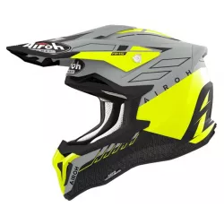 Κράνος μηχανής Airoh Strycker Skin Yellow Matt