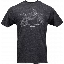 Μπλουζάκι THOR Hallman HL500 Gray, Heather Black