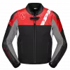 Δερμάτινο μπουφάν μηχανής SPIDI DP PROGRESSIVE HYBRID PERFORATED Red Δερμάτινο μπουφάν μηχανής SPIDI DP PROGRESSIVE HYBRID PERFORATED Red